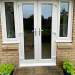 Rear door of house in Kilmarnock