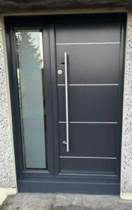 Palladio exterior door in anthracite grey