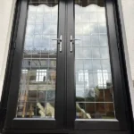 Black flush doors in Ayr