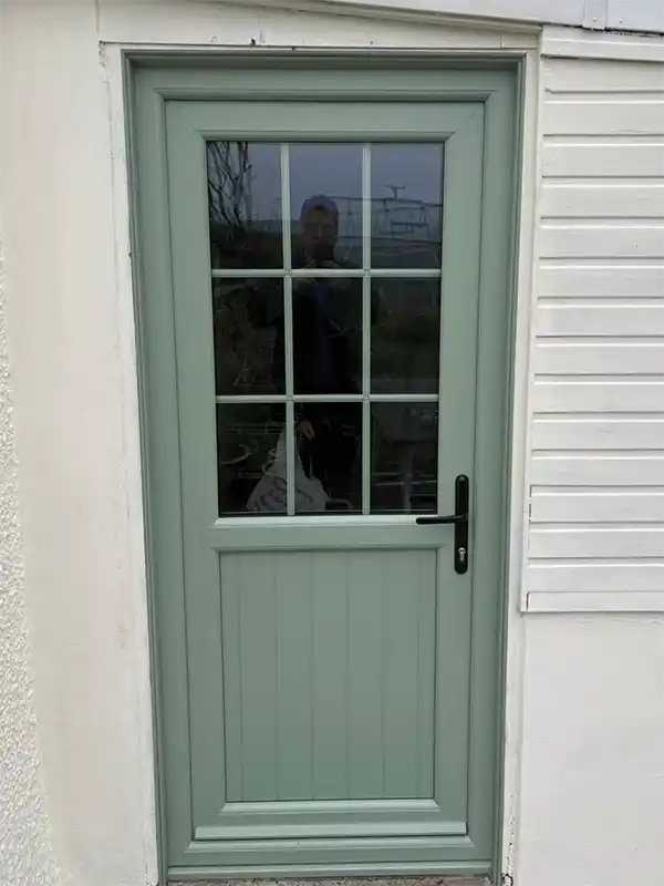Sage Green door in Stranraer